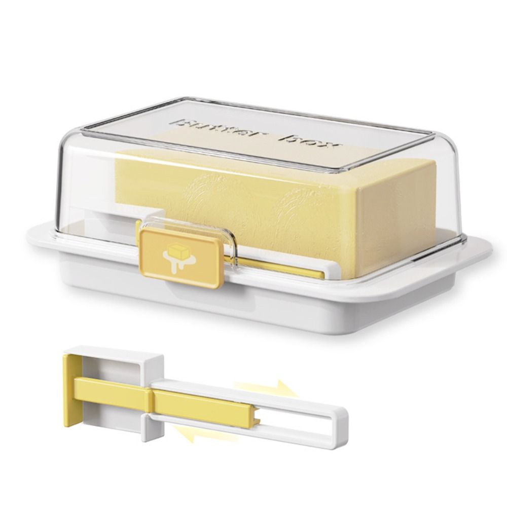 Kitchen Baking Storage Containers - 투명 뚜껑 버터 보관 상자 방진