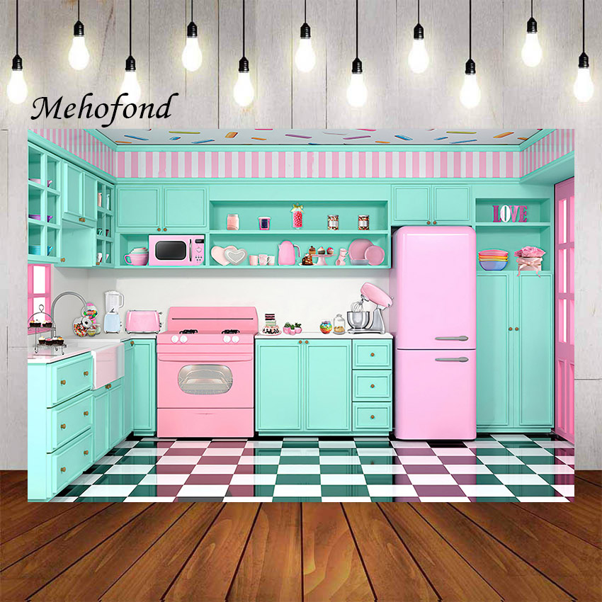 Kitchen Baking Background - Mehofond 사진 배경 미스 파스텔 주방