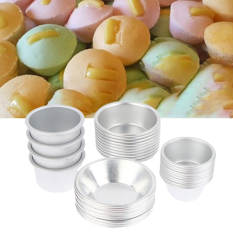 Kitchen Baking Pans For Sale - 핫세일 10개 푸토 컵케이크 몰드 합금