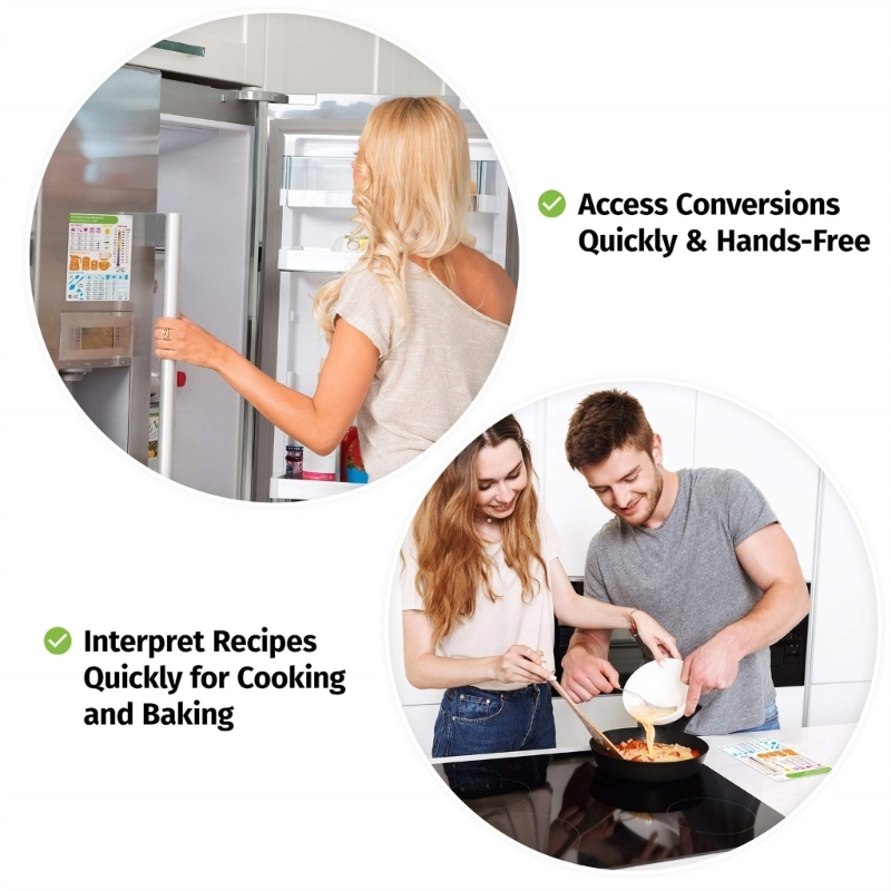 Kitchen Baking Conversion Chart - 레스토랑 주방 변환 차트 자석 베이킹
