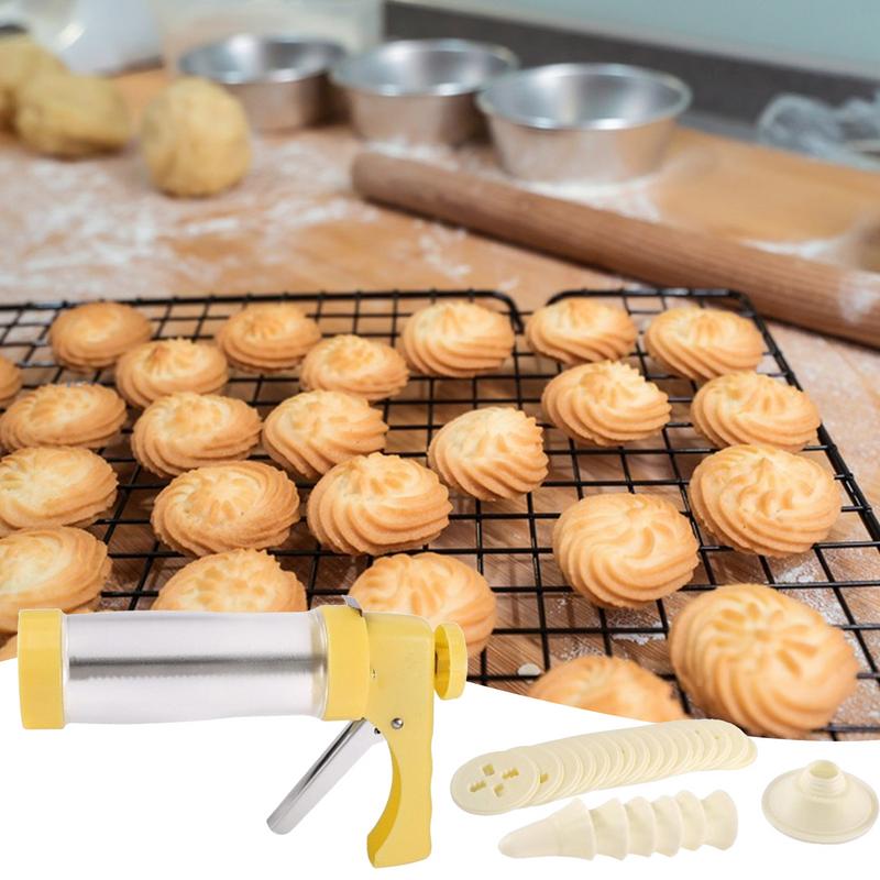 Kitchen Baking Aid - 수제 제빵용 쿠키 프레스, 비스킷 메이커
