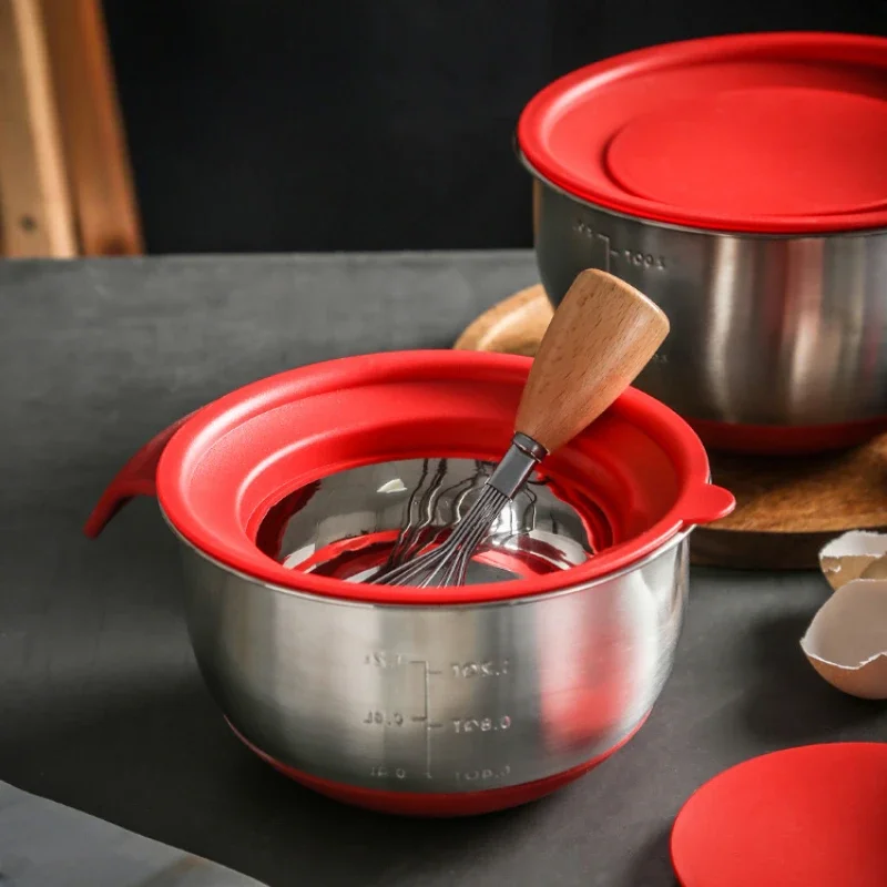 Kitchenaid Baking Bowl - 딥 스테인레스 스틸 주방 그릇, 아이스크림