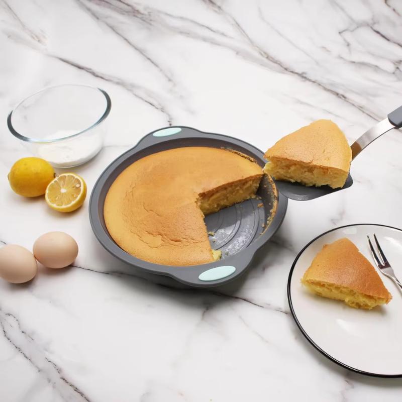 핫세일 1/3개 주방 베이킹 도구 실리콘 원형 케이크  - Kitchen Baking Pans For Sale 리뷰 및 가격