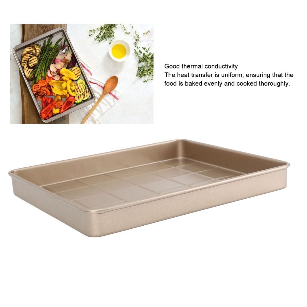 내구성 있는 탄소강 스틸 시트 팬 논스틱 롤드 엣지 베 - Kitchen Grade Baking Sheet 리뷰 및 가격