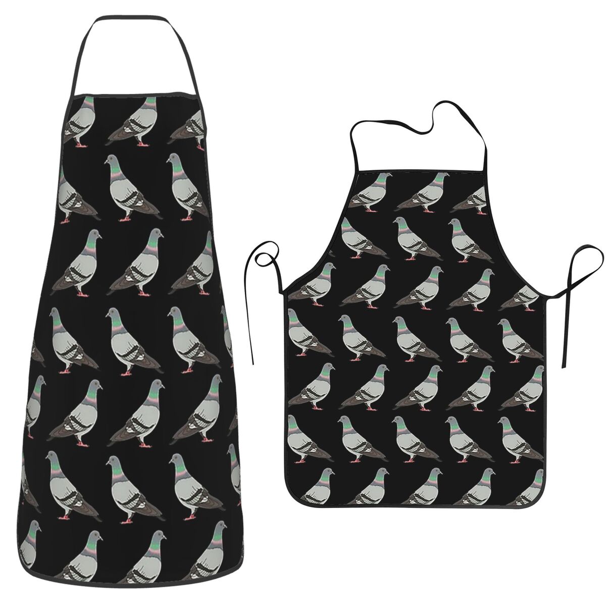 Pigeon Walk 2020, 검은색 배경 앞치마 요 - Kitchen Baking Background 리뷰 및 가격