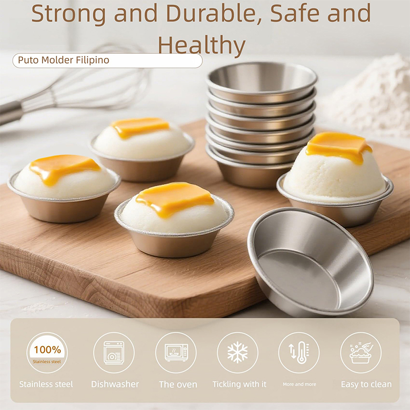 핫세일 10개 푸토 컵케이크 몰드 합금 에그타르트 컵컵 - Kitchen Baking Pans For Sale 리뷰 및 가격