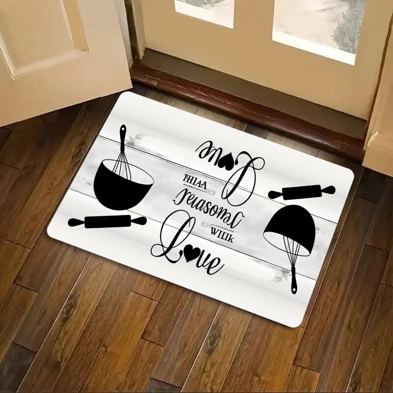 주방 베이킹 도구 사랑 문구 도어매트 미끄럼 방지 주방 - Kitchen Living Baking Mats 리뷰 및 가격