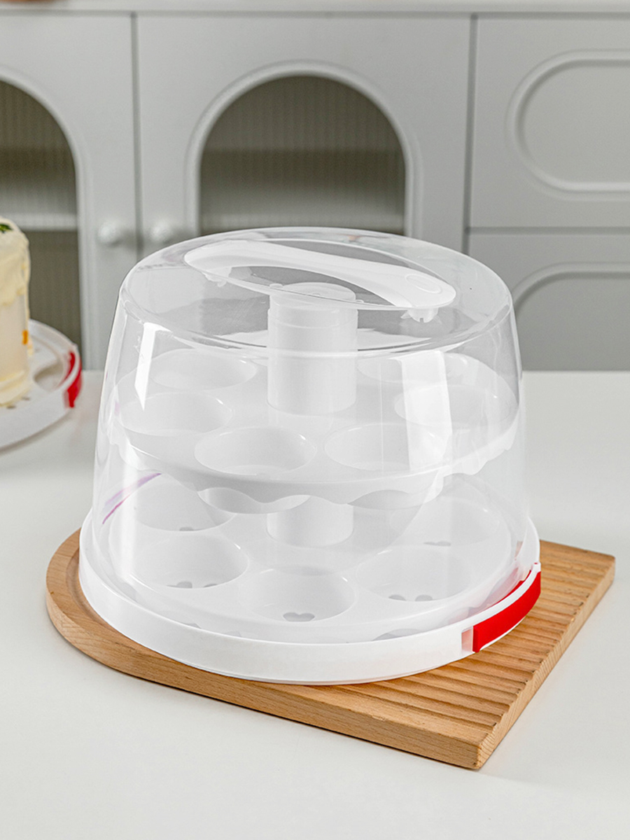 재사용 가능한 6인치 생일 케이크 상자 포장 상자 베이 - Kitchen Baking Storage Containers 리뷰 및 가격