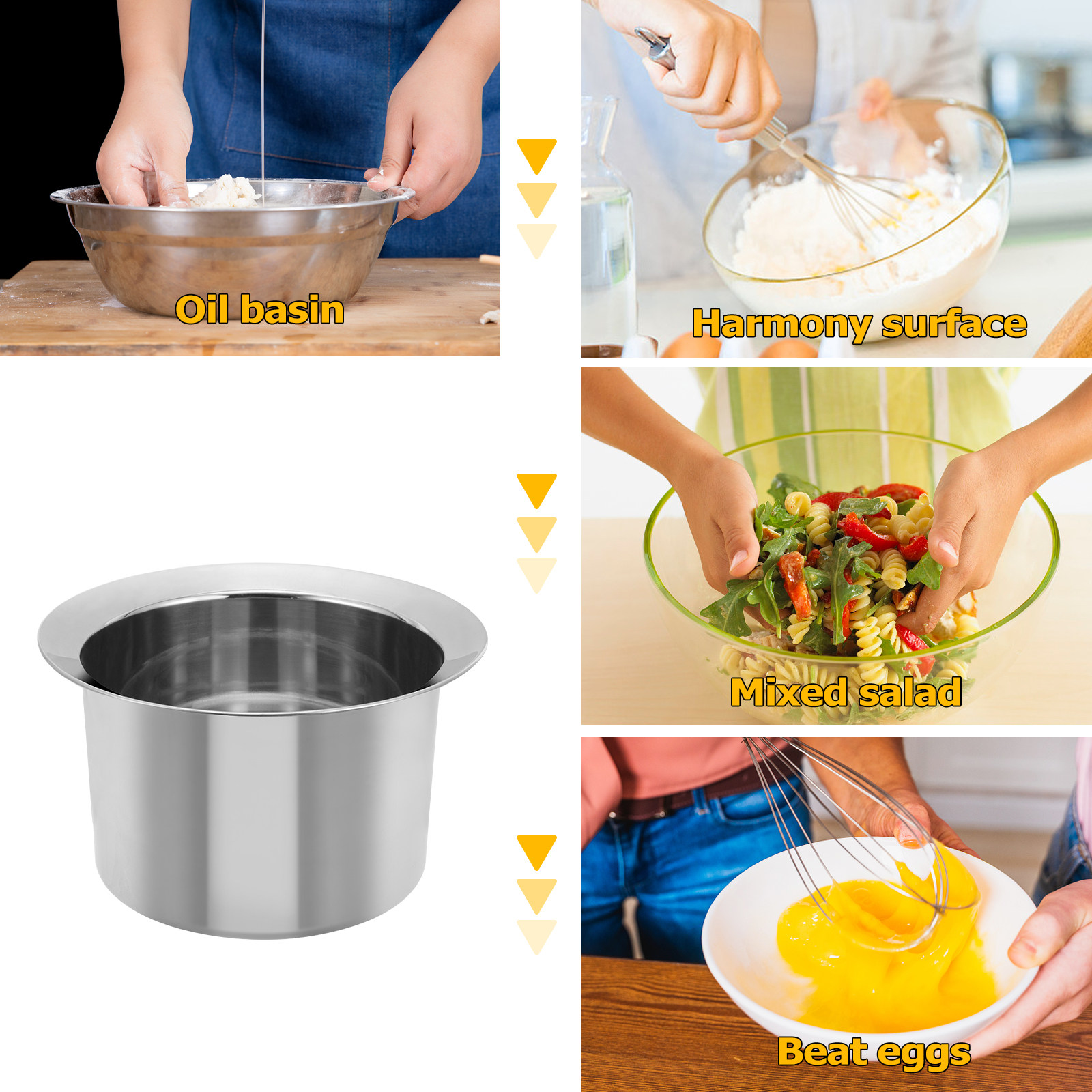 스테인리스 스틸 오일 베이스 다기능 주방 오일 저장 탱 - Kitchen Baking Storage Containers 리뷰 및 가격