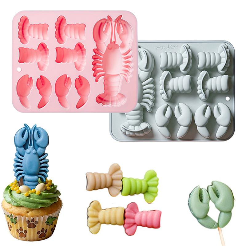 랍스터 실리콘 초콜릿 몰드, 퐁당, 구미 젤리, 케이크 - Kitchen Baking Set 리뷰 및 가격