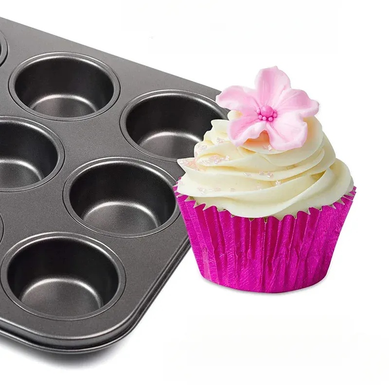 금박 컵케이크 라이너 100개 세트, 다기능 케이크 컵 - Kitchen Baking Set 리뷰 및 가격