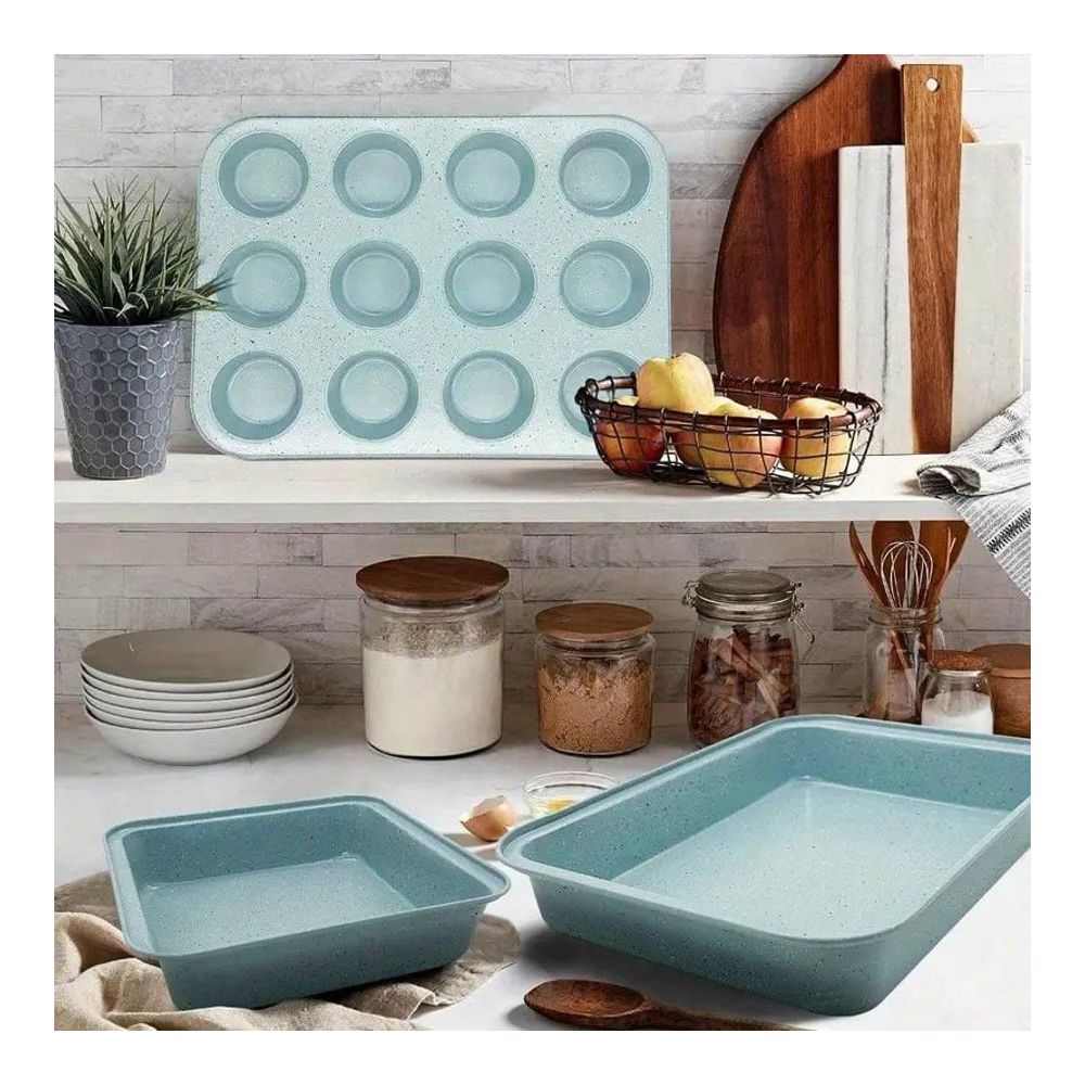 10종 베이크웨어 세트, 논스틱 주방 베이크웨어, 탄소 - Kitchen Baking Set 리뷰 및 가격
