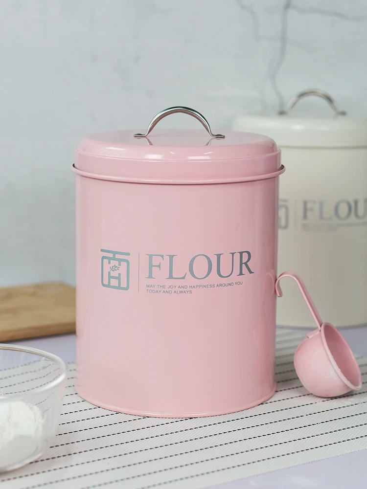 라운드 타입 베이킹 밀가루 보관 용기 주방 쌀 곡물 분 - Kitchen Baking Storage Containers 리뷰 및 가격