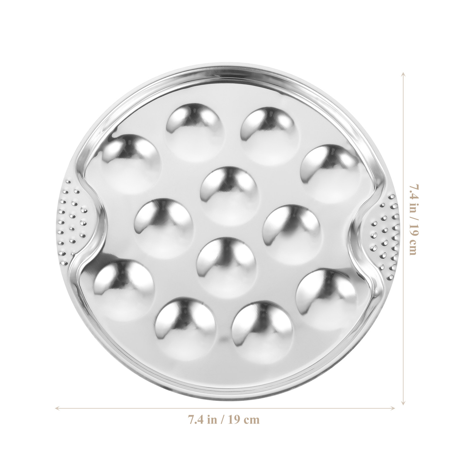 스테인리스 스틸 12구 달팽이 접시 에스카르고 베이킹  - Kitchen Baking Table 리뷰 및 가격