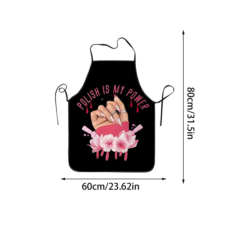 1Pcs 네일 아트 인쇄 뷰티 주방 여성 앞치마 가정용 - Kitchen Baking Area 리뷰 및 가격