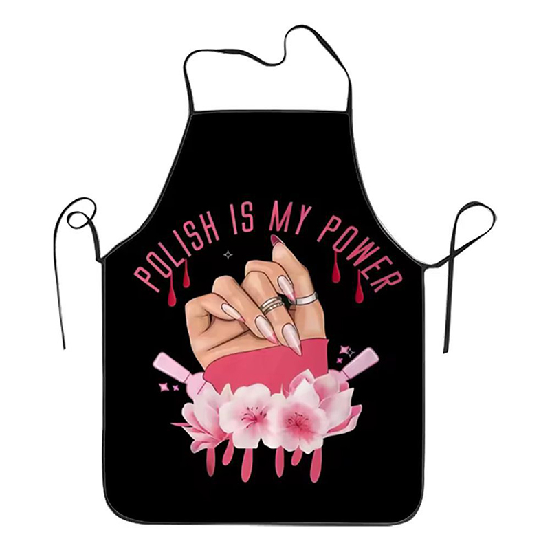 1Pcs 네일 아트 인쇄 뷰티 주방 여성 앞치마 가정용 - Kitchen Baking Area 리뷰 및 가격