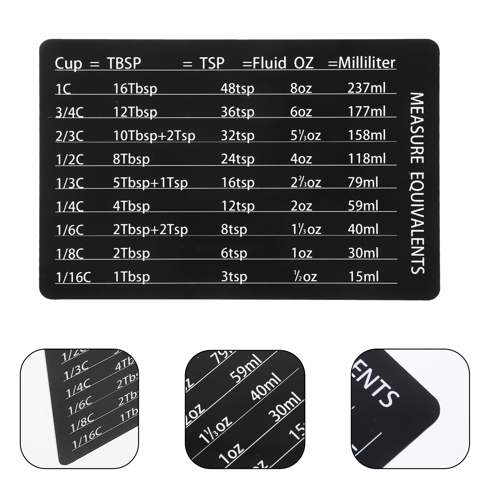 내구성 있는 PVC 자석 주방 변환 차트, 요리 및 베 - Kitchen Baking Conversion Chart 리뷰 및 가격
